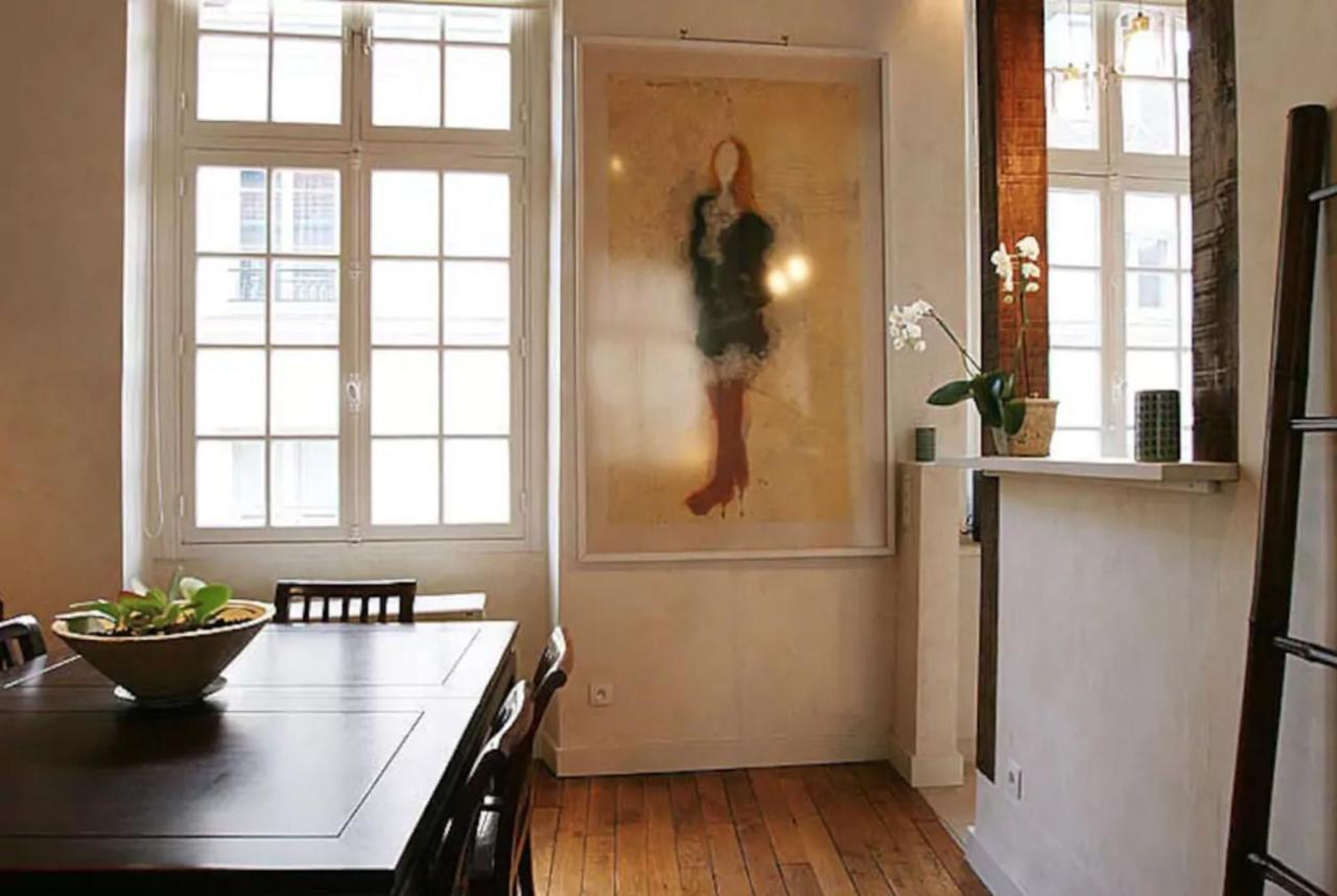 Апартаменты Charming Cosy Triplex In Trendy Marais Париж Экстерьер фото